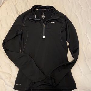Nike dry fit running half zip